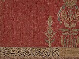 Carpet, Cotton (warp and weft), silk (pile); asymmetrically knotted pile
