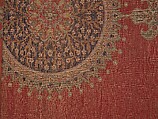 Carpet, Cotton (warp and weft), silk (pile); asymmetrically knotted pile