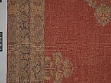 Carpet, Cotton (warp and weft), silk (pile); asymmetrically knotted pile