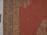 Carpet, Cotton (warp and weft), silk (pile); asymmetrically knotted pile