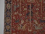 Carpet, Wool (warp, weft, and pile); symmetrically knotted pile
