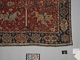 Carpet, Wool (warp, weft, and pile); symmetrically knotted pile