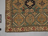 Shield Carpet, Cotton (warp, weft), wool (pile); symmetrically woven pile