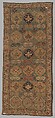 Shield Carpet, Cotton (warp, weft), wool (pile); symmetrically woven pile