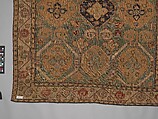 Shield Carpet, Cotton (warp, weft), wool (pile); symmetrically woven pile