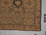 Shield Carpet, Cotton (warp, weft), wool (pile); symmetrically woven pile
