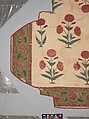 Fragment of a Floorspread, Cotton; plain weave, mordant-painted and dyed, resist-dyed