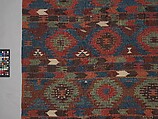 Carpet, Wool and cotton; tapestry-woven