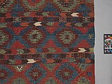Carpet, Wool and cotton; tapestry-woven