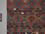Carpet, Wool and cotton; tapestry-woven