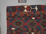 Carpet, Wool and cotton; tapestry-woven