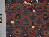 Carpet, Wool and cotton; tapestry-woven