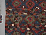 Carpet, Wool and cotton; tapestry-woven