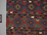 Carpet, Wool and cotton; tapestry-woven