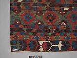 Carpet, Wool and cotton; tapestry-woven