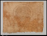 Textile Fragment, Wool, linen; plain weave, tapestry weave, weft loop weave
