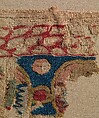 Fragment from a Coptic Hanging, Linen, wool; plain weave, tapestry-weave