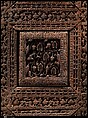 Panel from a Door, Wood (teak); carved