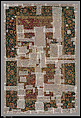 Carpet, Silk (warp), cotton (weft), wool (pile); asymmetrically knotted pile