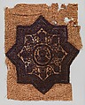 Textile Fragment, Wool, linen; plain weave, tapestry weave