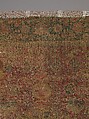 Detail 1B Carpet, Silk (warp), cotton (weft), wool (pile); asymmetrically knotted pile