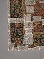 Detail 3A Carpet, Silk (warp), cotton (weft), wool (pile); asymmetrically knotted pile