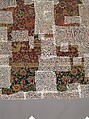 Detail 3B Carpet, Silk (warp), cotton (weft), wool (pile); asymmetrically knotted pile