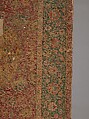 Carpet, Silk (warp), cotton (weft), wool (pile); asymmetrically knotted pile
