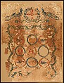 Textile Fragment, Wool, linen; plain weave, weft loop weave
