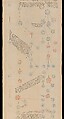 Genealogical Scroll, Inks and gilt on paper, silk