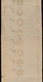 Genealogical Scroll, Inks and gilt on paper, silk