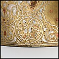 Inkwell with Twelve Zodiac Medallions, Brass; cast, inlaid with silver and copper