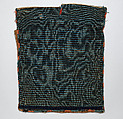 Face of Half a Double Saddle Bag (Khorjin), Wool (warp, ground weft, and sumak weft); sumak extra-weft wrapping (front); weft-faced plain weave (back)