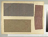 Textile Fragment, Silk, metal thread