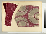 Textile Fragment, Silk, metal thread