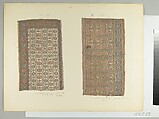 Textile Fragment, Silk, metal thread