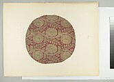 Textile Fragment, Silk, metal thread