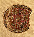 Roundel Illustrating Episodes from the Biblical Story of Joseph, Linen, wool; tapestry weave
