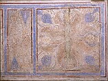 Painted Dado Panels, Stucco; painted