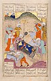 Shahnama (Book of Kings) of Firdausi, Abu&#39;l Qasim Firdausi (Iranian, Paj ca. 940/41–1020 Tus), Leather; tooled and gilded; ink on paper