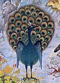 "The Concourse of the Birds", Folio 11r from a Mantiq al-Tayr (Language of the Birds), Painting by Habiballah of Sava (Iranian, active ca. 1590–1610), Ink, opaque watercolor, gold, and silver on paper