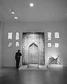 Mihrab (Prayer Niche), Mosaic of polychrome-glazed cut tiles on stonepaste body; set into mortar
