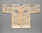 Talismanic Shirt, Cotton, ink, gold; plain weave, painted