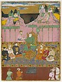 The House of Bijapur, Painting by Kamal Muhammad (active 1680s), Ink, opaque watercolor, gold, and silver on paper