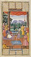 Shahnama (Book of Kings) of Firdausi, Abu&#39;l Qasim Firdausi (Iranian, Paj ca. 940/41–1020 Tus), Opaque watercolor, ink, silver and gold on paper