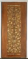 Pair of Minbar Doors, Wood (rosewood and mulberry); carved and inlaid with carved ivory, ebony, and other woods