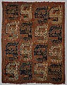 Dragon Carpet, Wool, cotton; plain weave with supplementary-weft embroidery (Soumak)