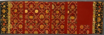 Carpet Fragment, Silk (warp and weft), pashmina wool (pile); asymmetrically knotted pile