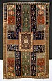 Garden Carpet, Cotton (warp and weft), wool (pile); symmetrically knotted pile