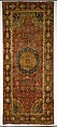 The Seley Carpet, Silk (warp), cotton (weft), wool (weft and pile); asymmetrically knotted pile 